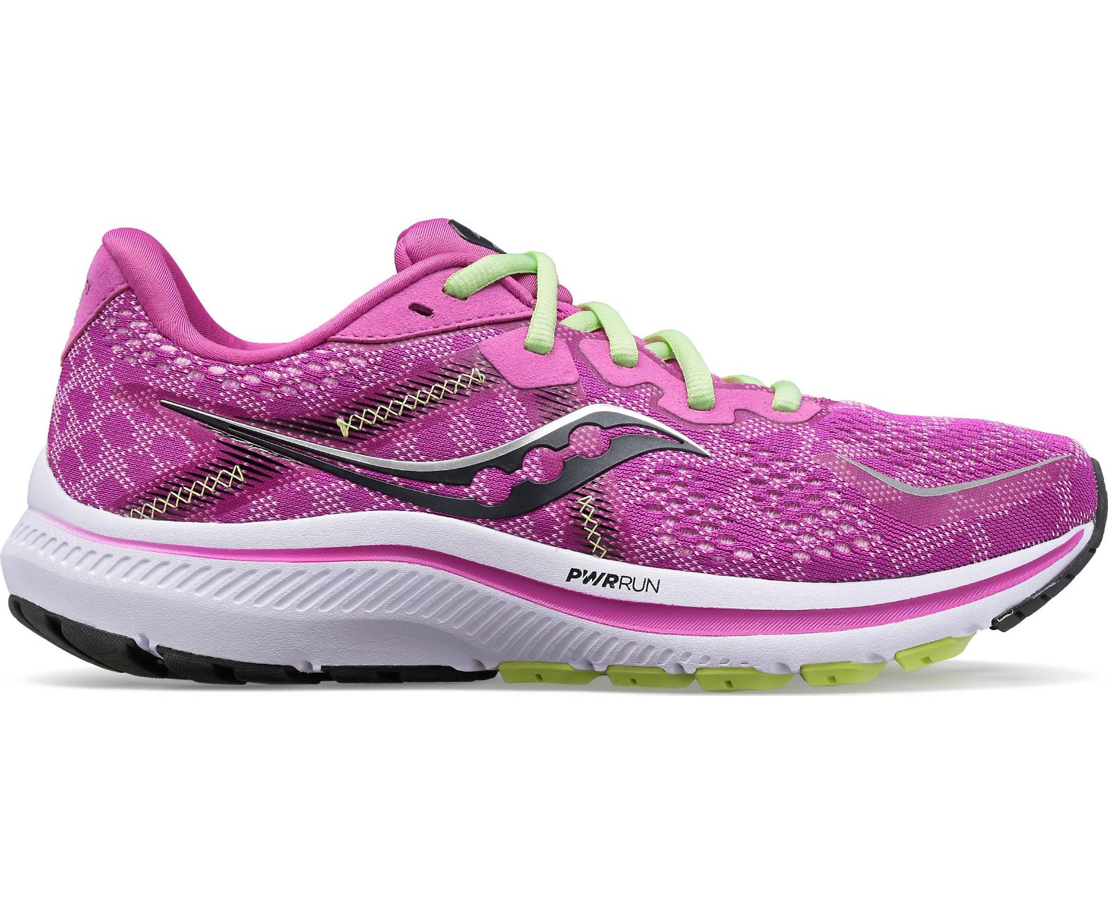 Tenis Para Correr Saucony Omni 20 Mujer Morados Verdes | México 182MQZA